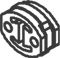Крепление глушителя Fiat Brava/o 95-01/Marea 96-01 33809