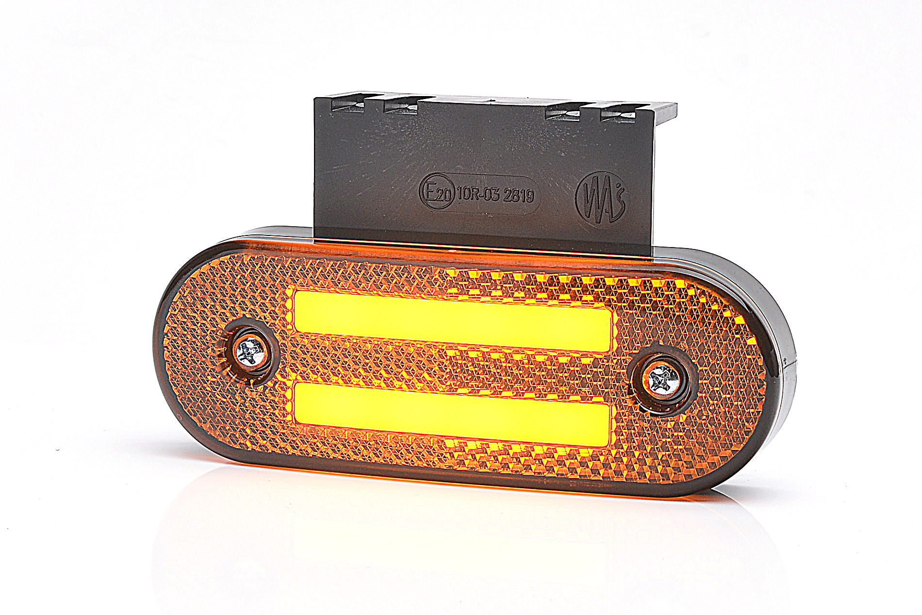 Фонарь габаритный светодиодный боковой оранжевый 1223W175