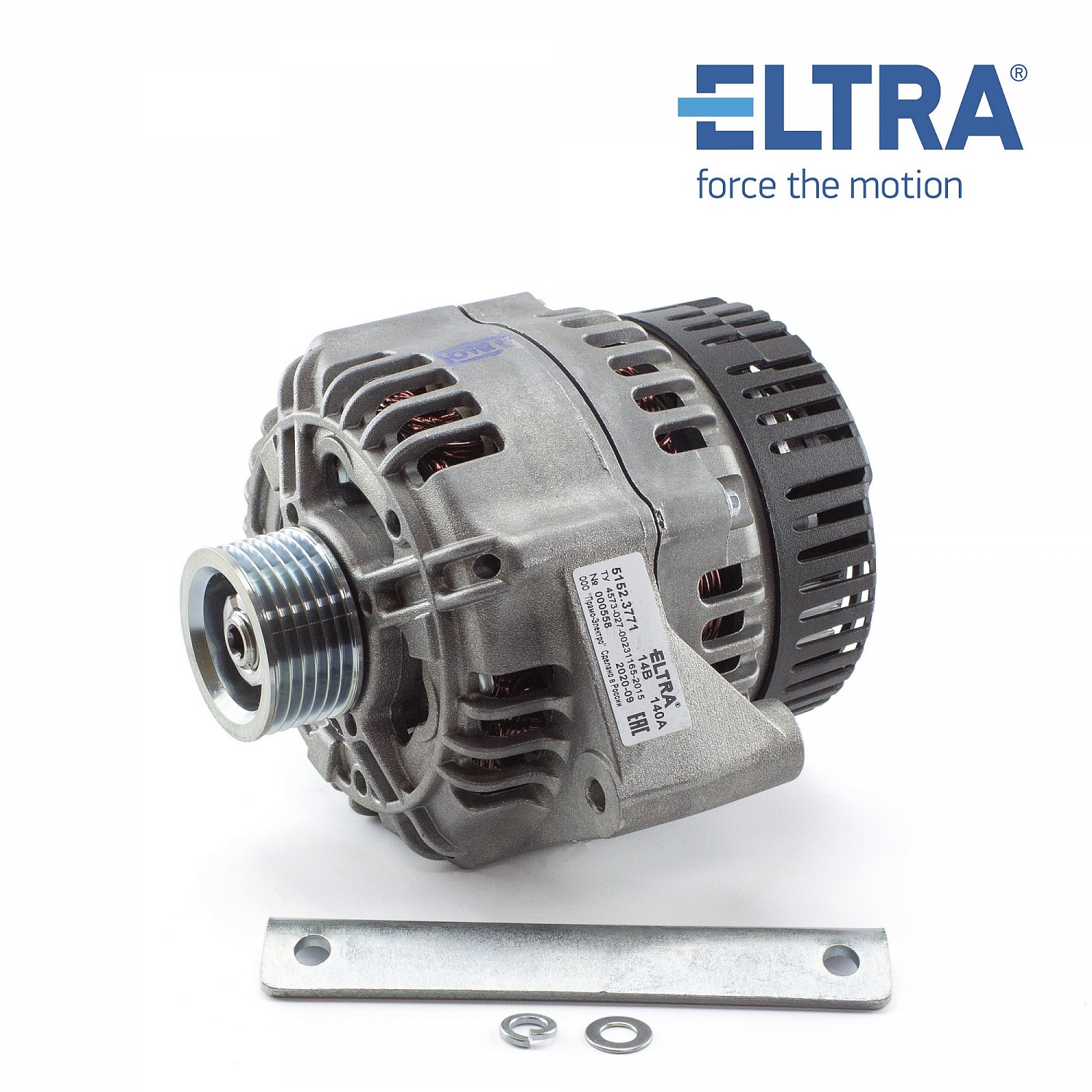 Генератор 14В 140А дв.ЗМЗ-40522/4061/4062/40621/4063/409 ГАЗ-31029/3110/3302/УАЗ 51523771