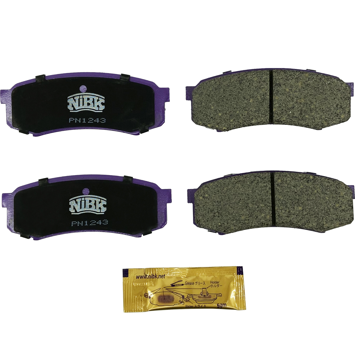 Колодки дискового тормоза задние Toyota Land Cruiser 80/90 3.4-4.2TD 90> PN1243