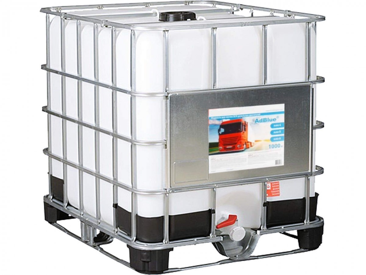 Раствор мочевины водный ADBLUE 1000л без учета тары AUS32/НЭ