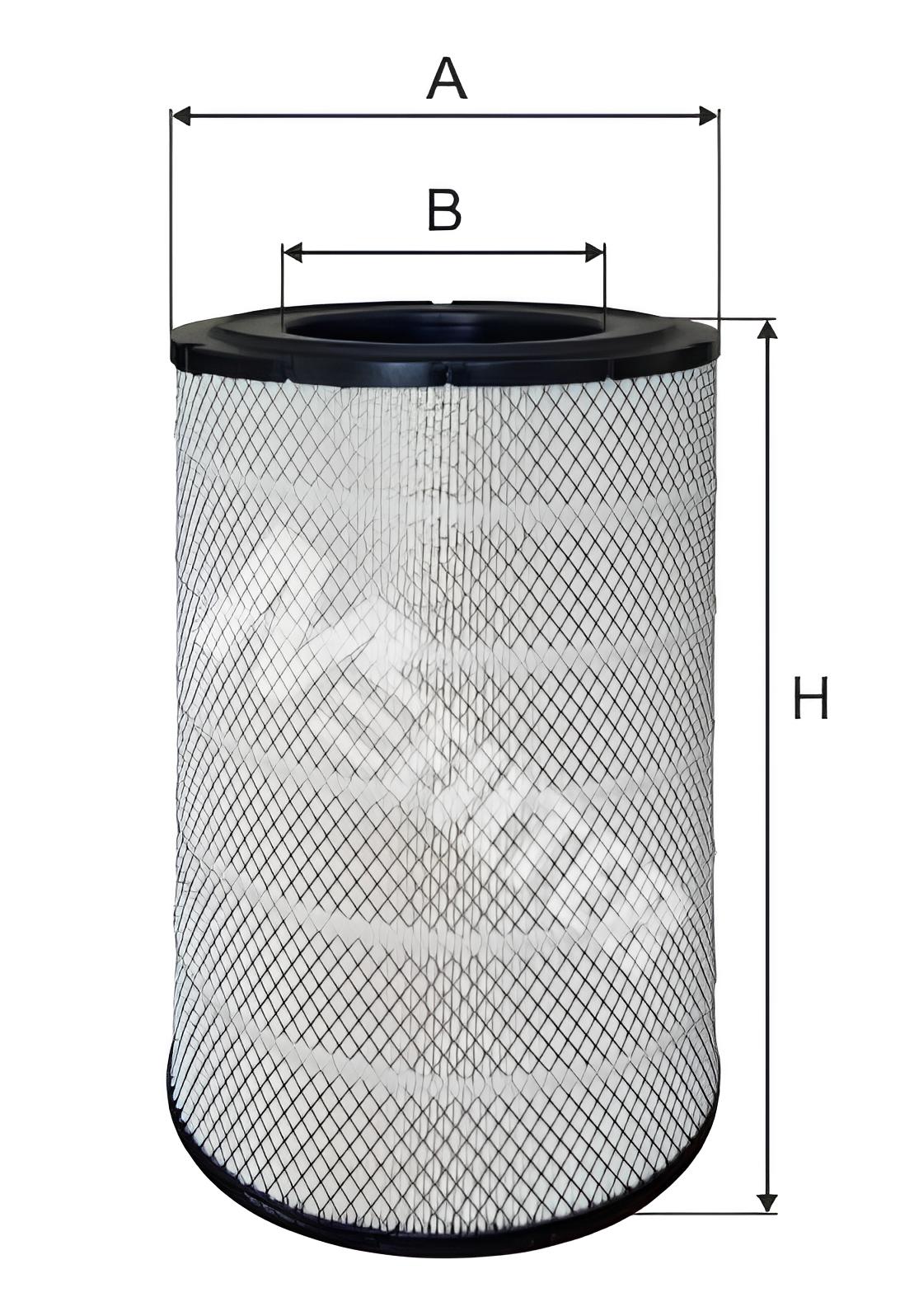 Фильтр воздушный основной Freightliner/John Deere/Komatsu A8021