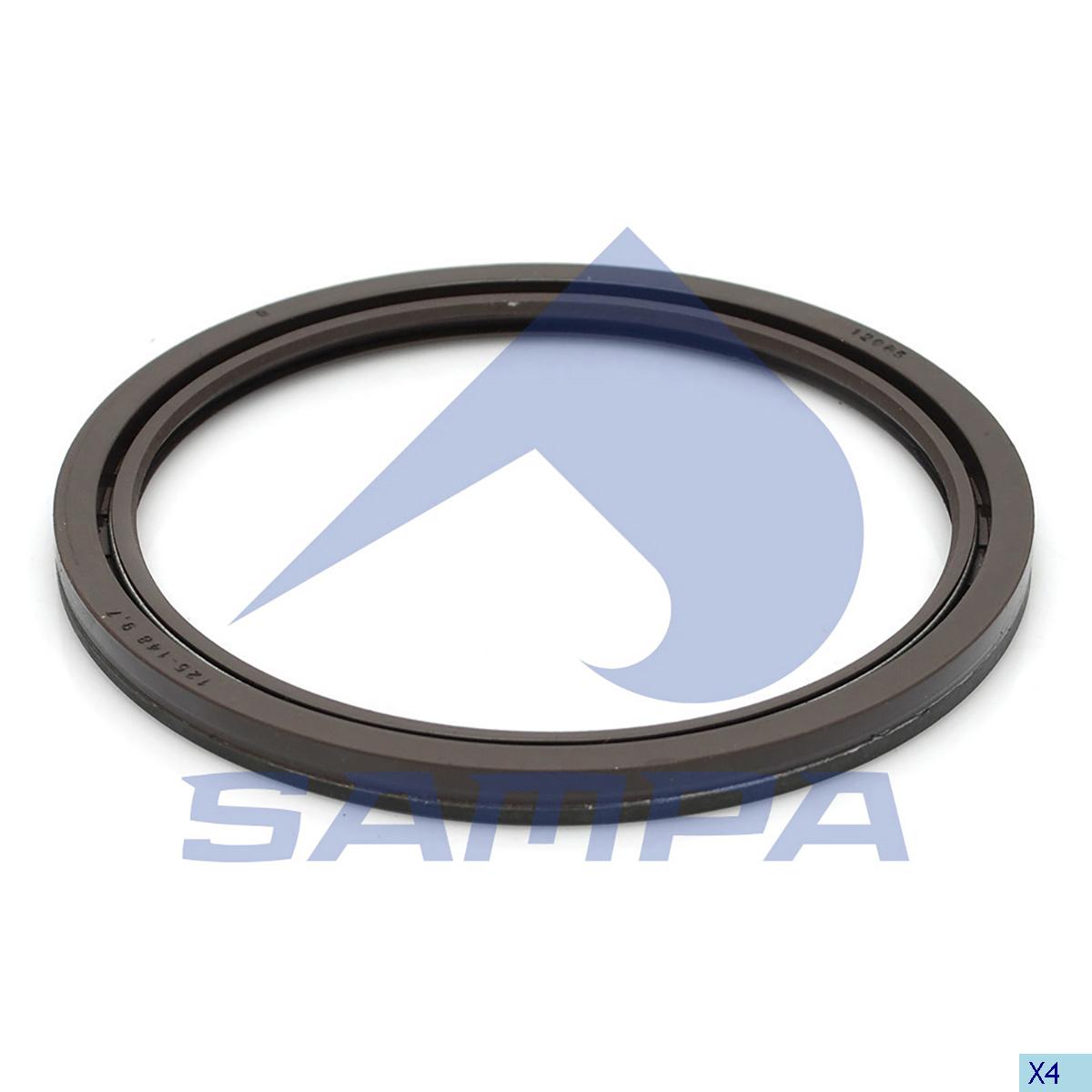 Сальник ступицы 125*148*9 Volvo VM/FL/B12/Renault C/D/T-Serie 031.040