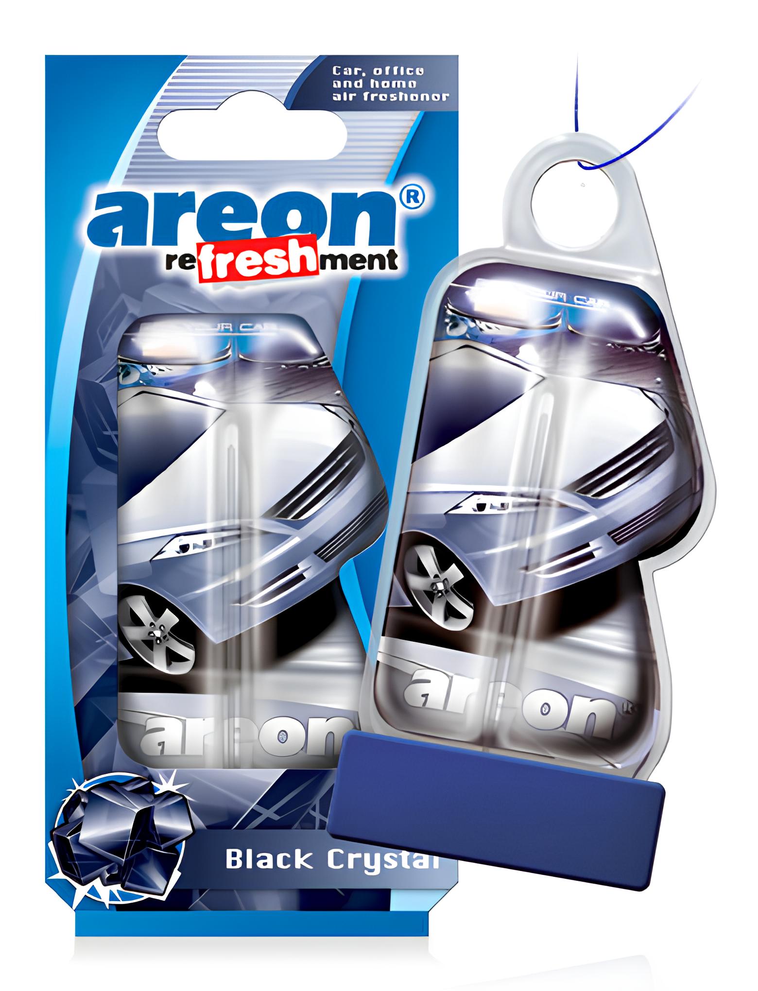 Ароматизатор подвесной гелевый "REFRESHMENT LIQUID" Black Crystal LC08