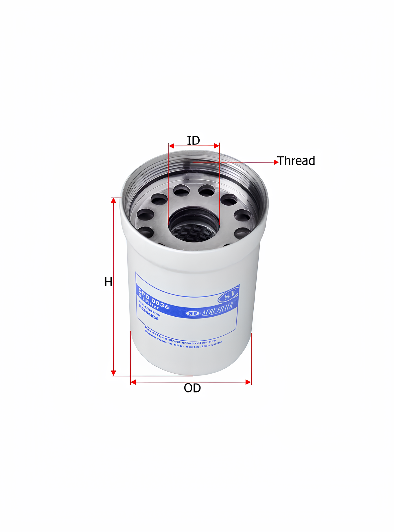 Фильтр масляный John Deere SFO0836