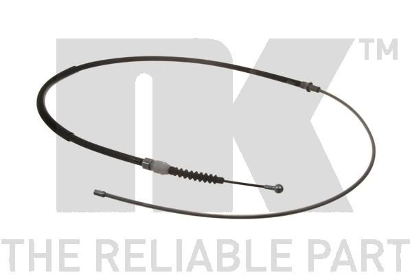 Трос тормоза стояночного задний VW Jetta all 10> 9047145