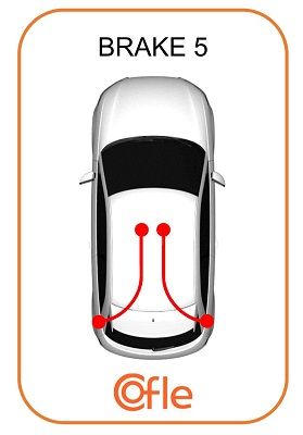 Трос стояночного тормоза Fiat Palio 99>/Audi A2 all 107513
