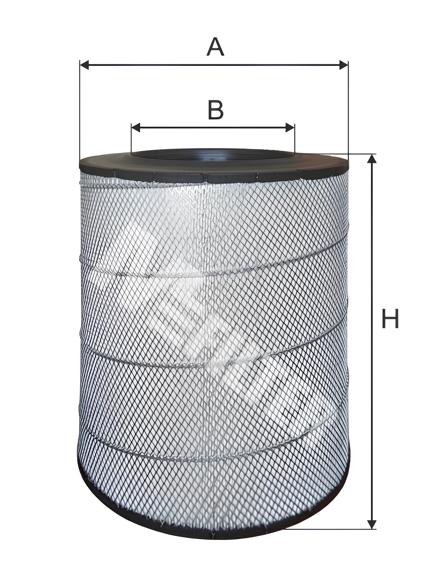 Фильтр воздушный с пламегасителем Renault Premium/Volvo FL6 A852