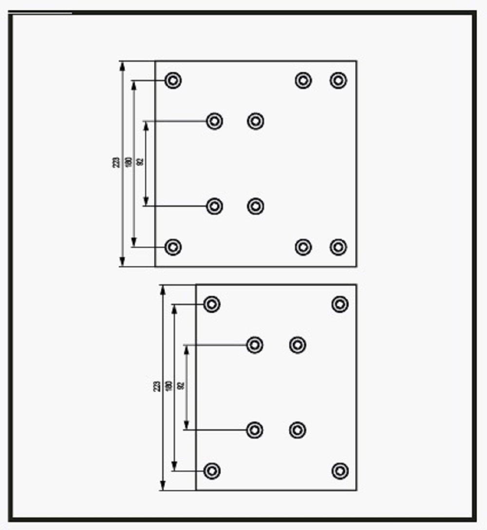 Накладка тормозная 19581 STD 410*223 задняя MB/MAN A319581