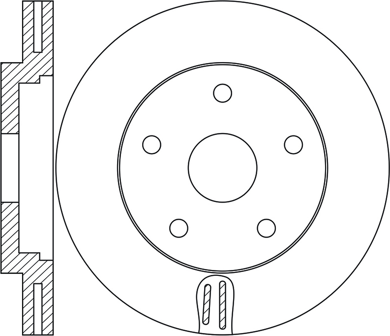 Диск тормозной Jeep Commander/Gr.Cherokee 3.7/4.7/5.7i/3.0CRD 05> RN1725