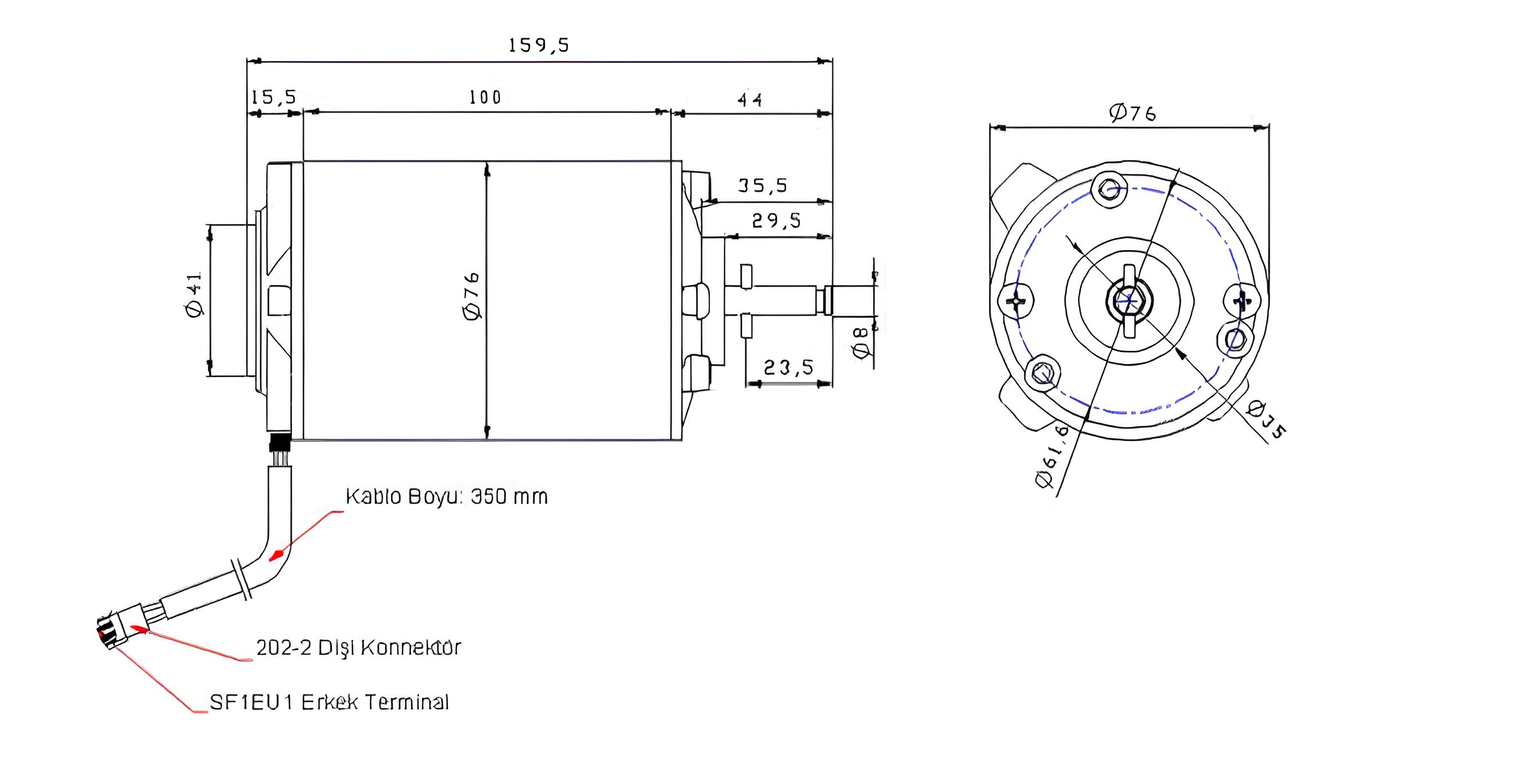 Мотор кондиционера MAN 67115002