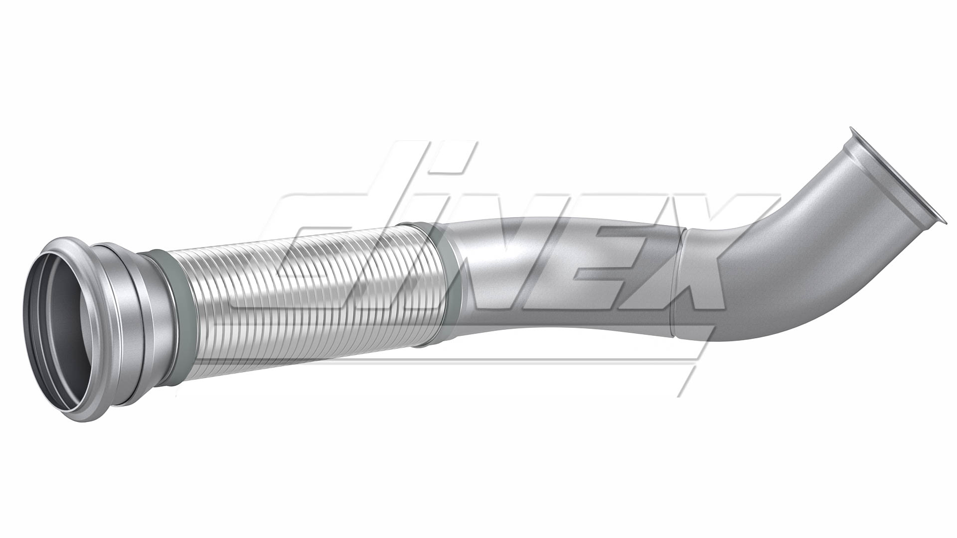 Труба глушителя передняя с гофрой Renault C/K/Volvo FH/FM 8AE035