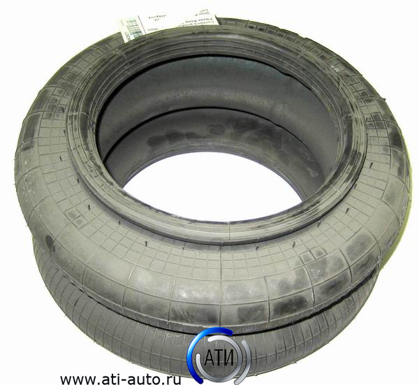 Пневмоподушка без стакана и крышки (чулок) 608N BPW/Kassbohrer/MAN 114250