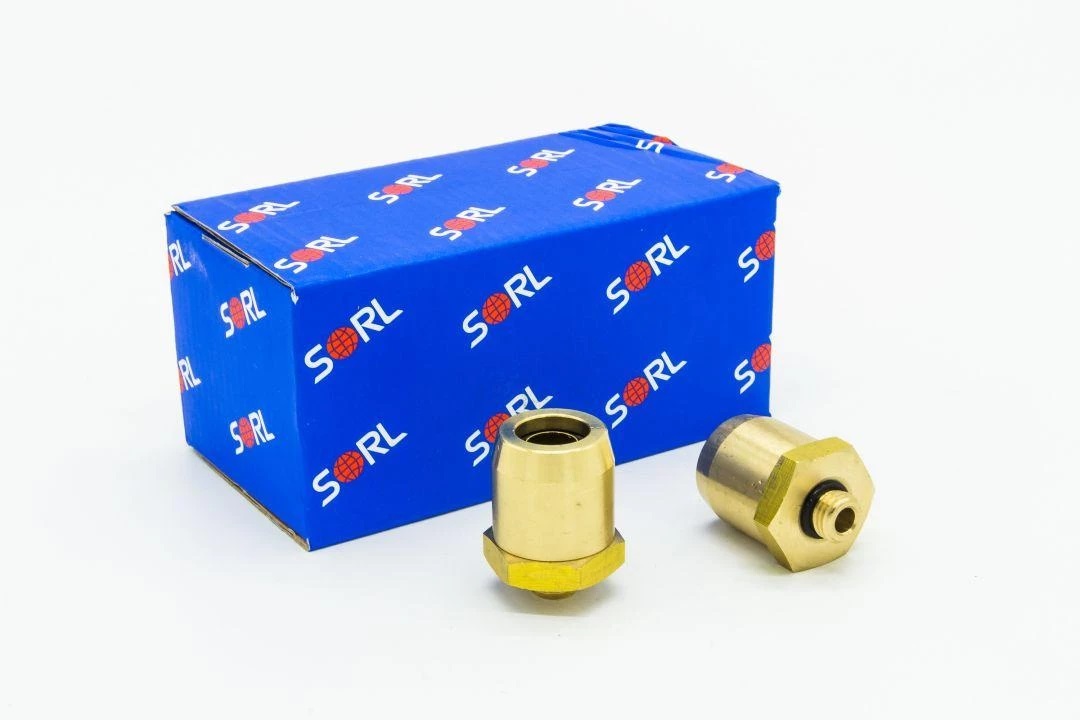 Штуцер прямой М12*1.5 d16*2 металл КАМАЗ RL310405