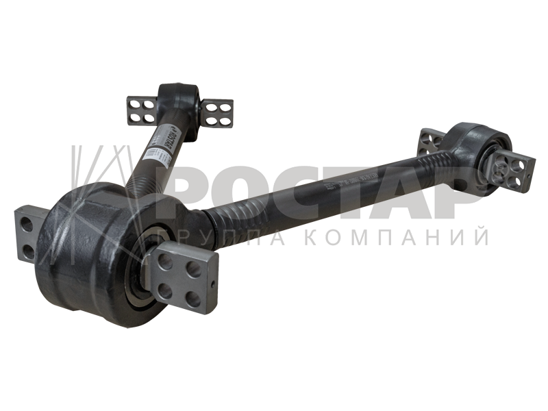 Тяга реактивная V-образная L=636*d17-21/d17 задняя FAW J6 1516-2919012-50