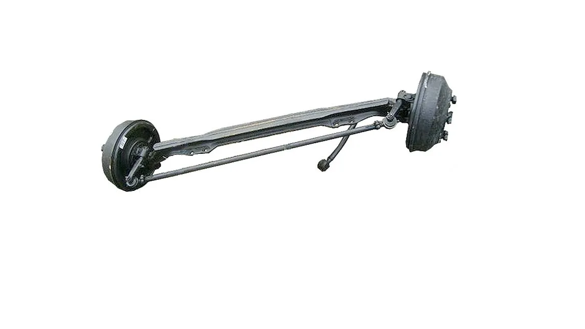 Ось передняя подвески с тормозами ГАЗ-3307 3307-3000012