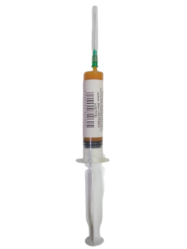 Герметик-фиксатор резьбы Loctite-574 средней прочности оранж. 20мл LOCTITE574