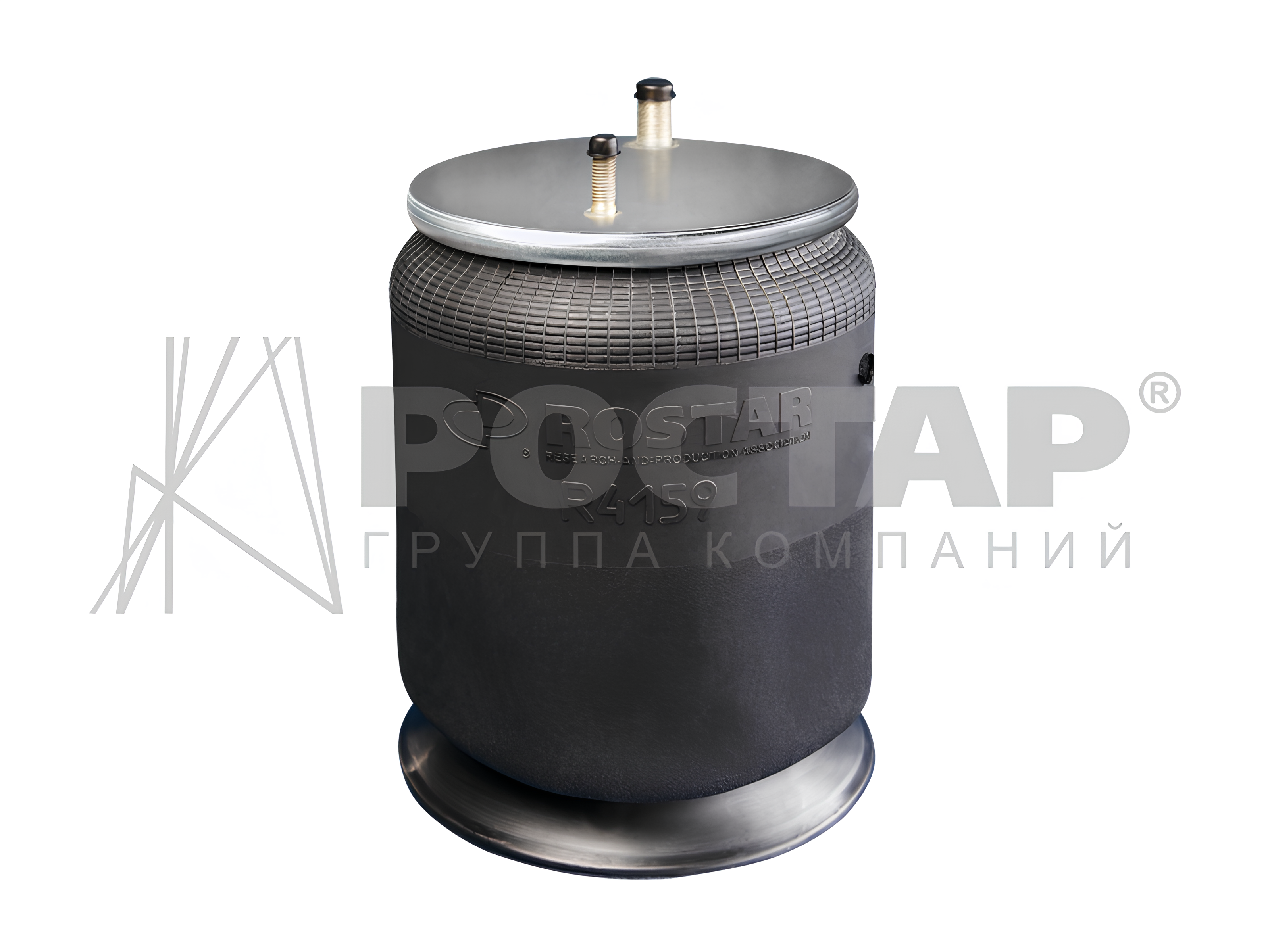 Пневморессора с пласт стаканом SMB/Fruehauf R4159DGL14