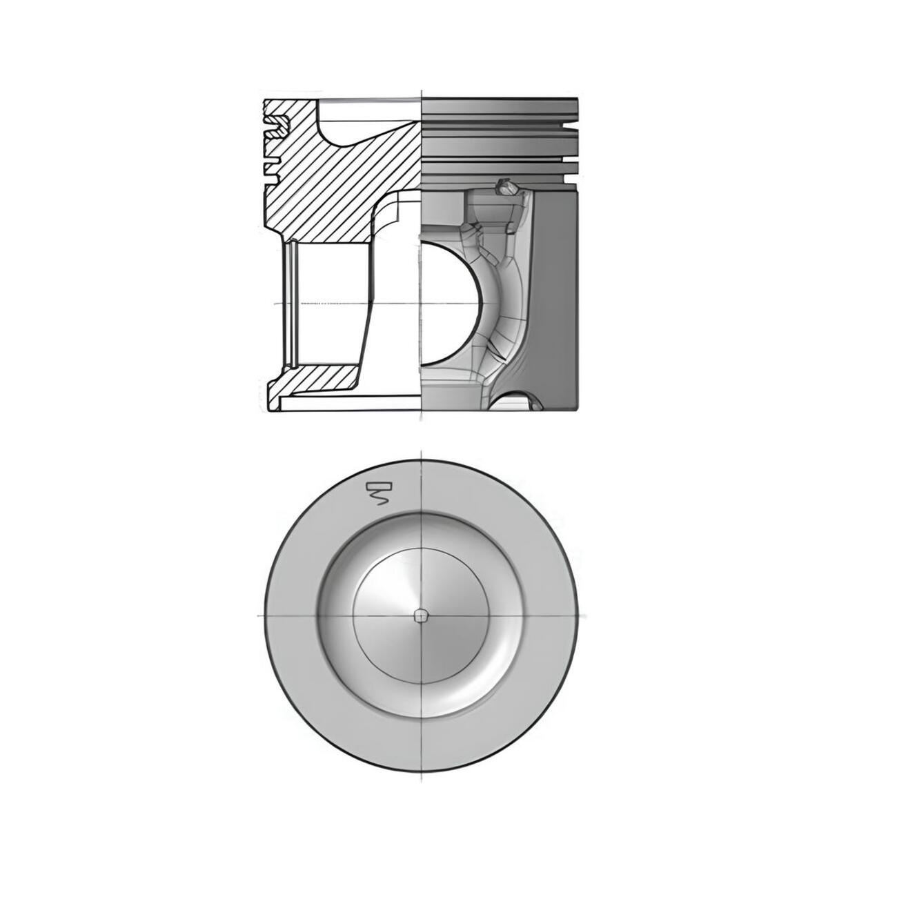 Поршнекомплект D=108.0 STD FAW дв.Deutz BF4M/6M1013E Euro2 41503600