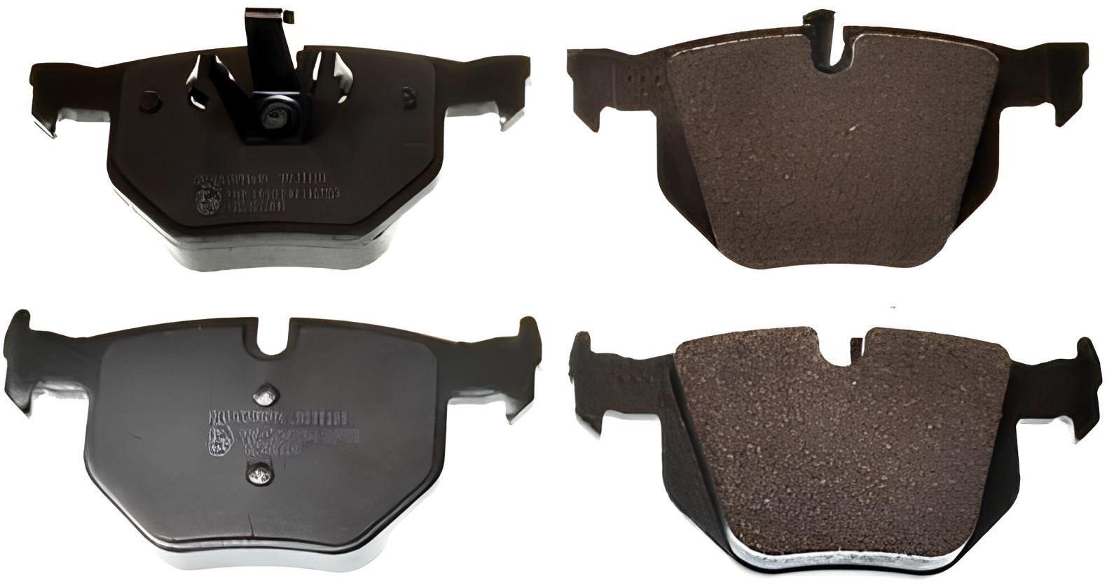 Колодки дискового тормоза 23550/23551 задние BMW E90/E91 2.5/3.0/2.0D 05> DX2410059