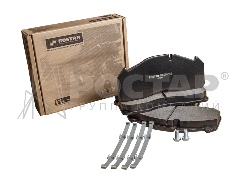 Колодки дискового тормоза Volvo FH12/16/FM9/12 180.000125