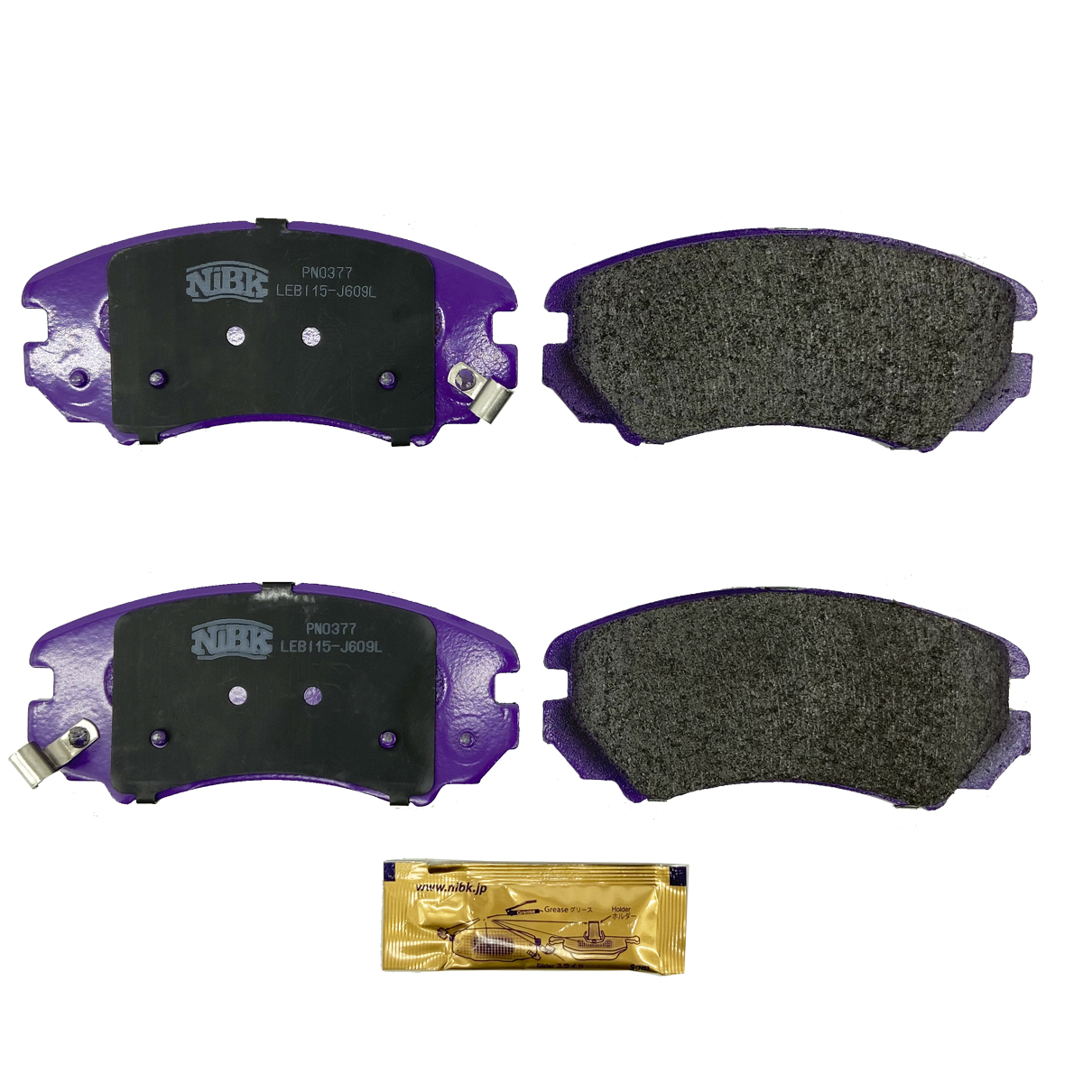 Колодки дискового тормоза передние Hyunda Sonata/Kia Sportage PN0377