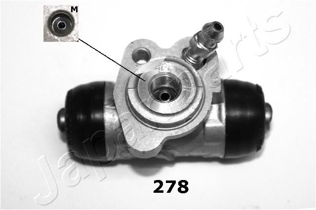 Цилиндр тормозной задний правый Toyota Yaris 1.0/1.3/1.4TDi 08/99> CS278