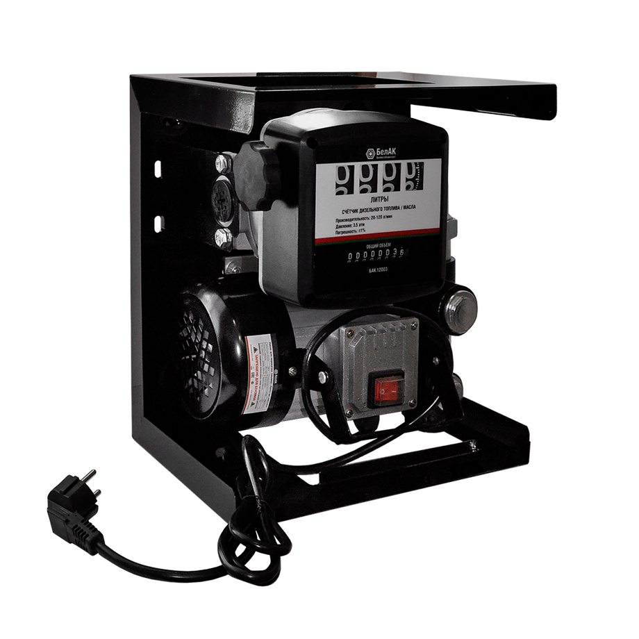 Насос для перекачки топлива 220V 60л/мин. БАК12102