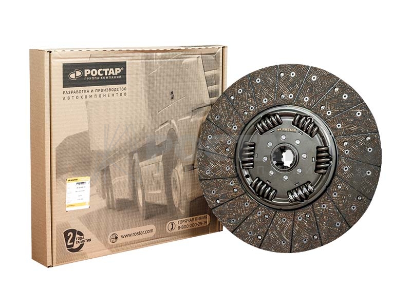 Диск сцепления 430WGTZ 2"-10N DAF CF85/MAN/Renault 1801878003767