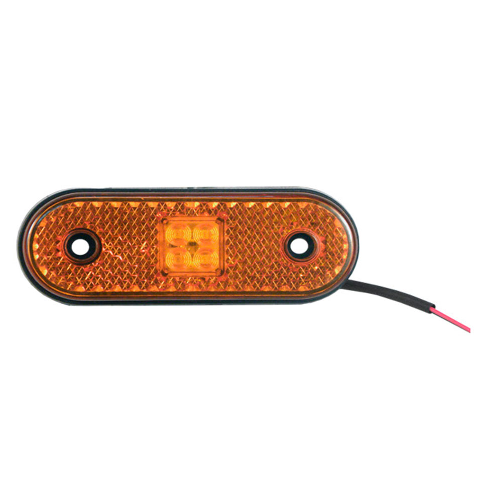 Фонарь габаритный LED желтый 100.3731-00