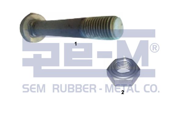 Болт полурессоры M30*170  с гайкой BPW 13758