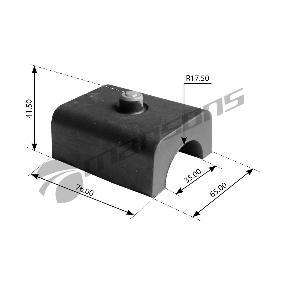 Втулка стабилизатора заднего 35/42*65 DAF LF45 01-06 200053