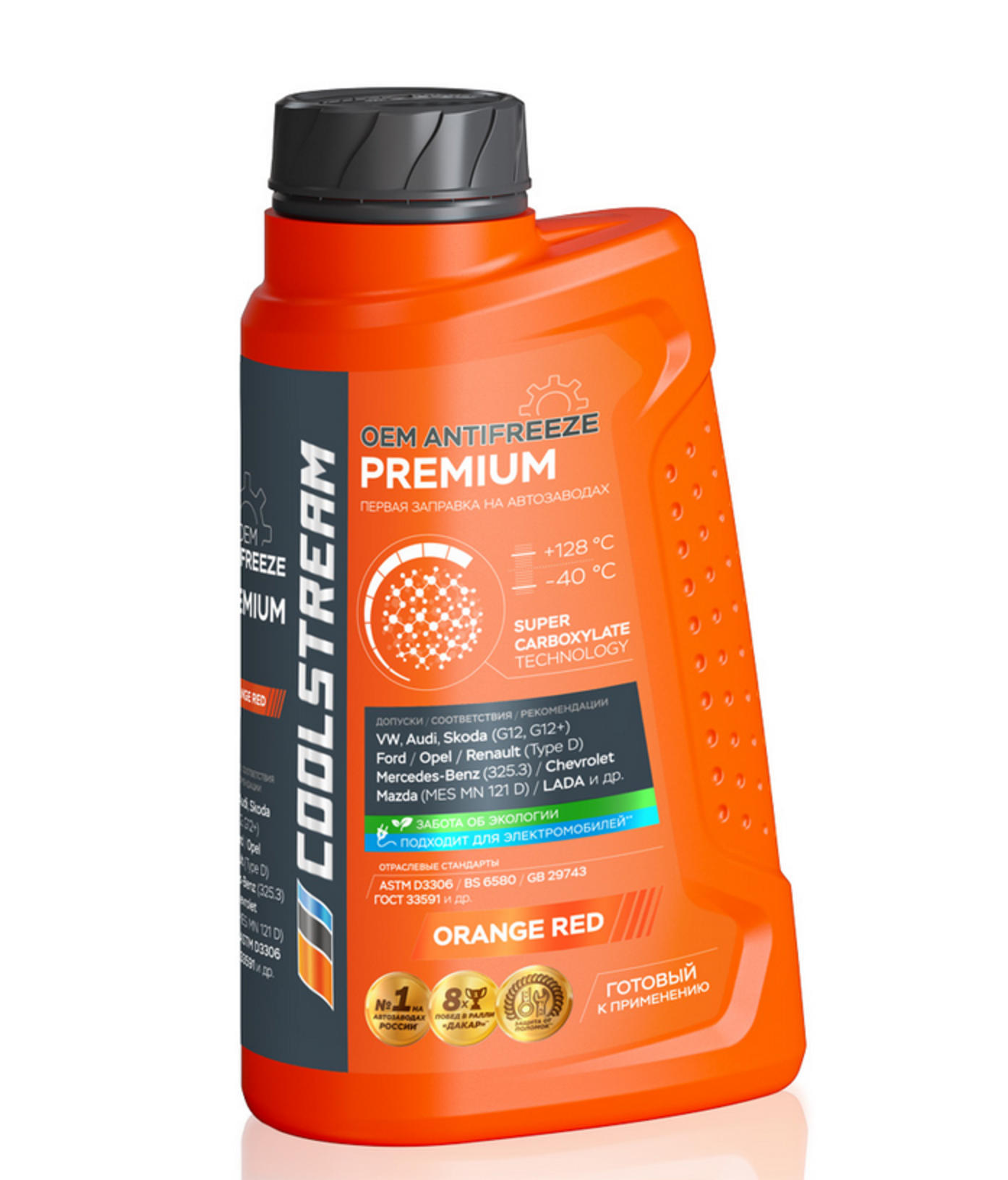 Антифриз оранжевый CoolStream Premium 40 G12+ 5L CS010102