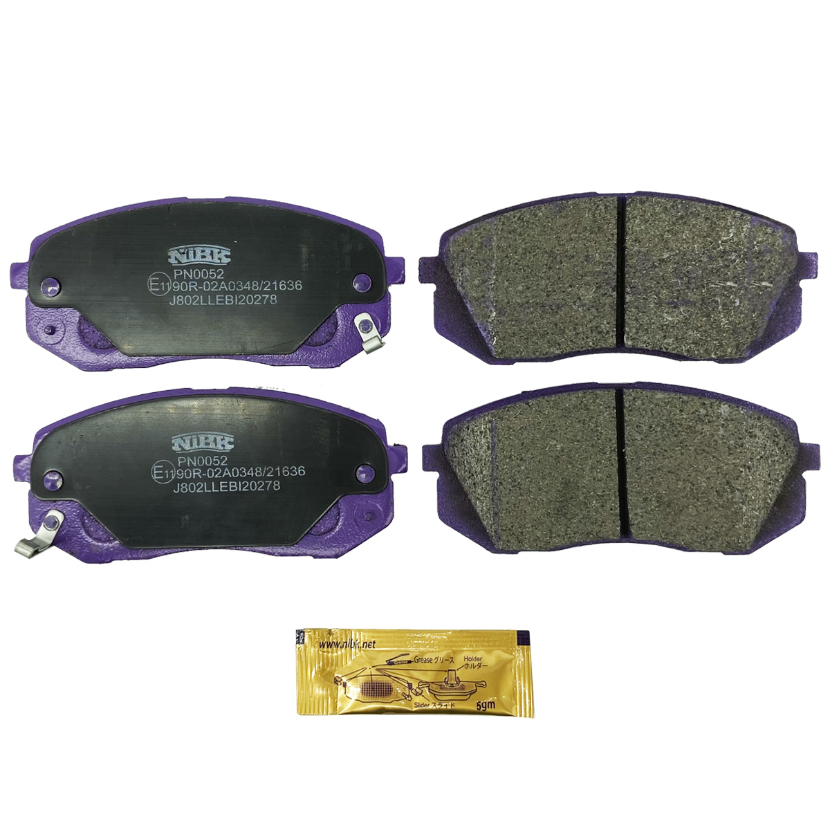 Колодки дискового тормоза передние Hyundai ix35 09>/i40 11>/Kia Sportage 04> PN0052