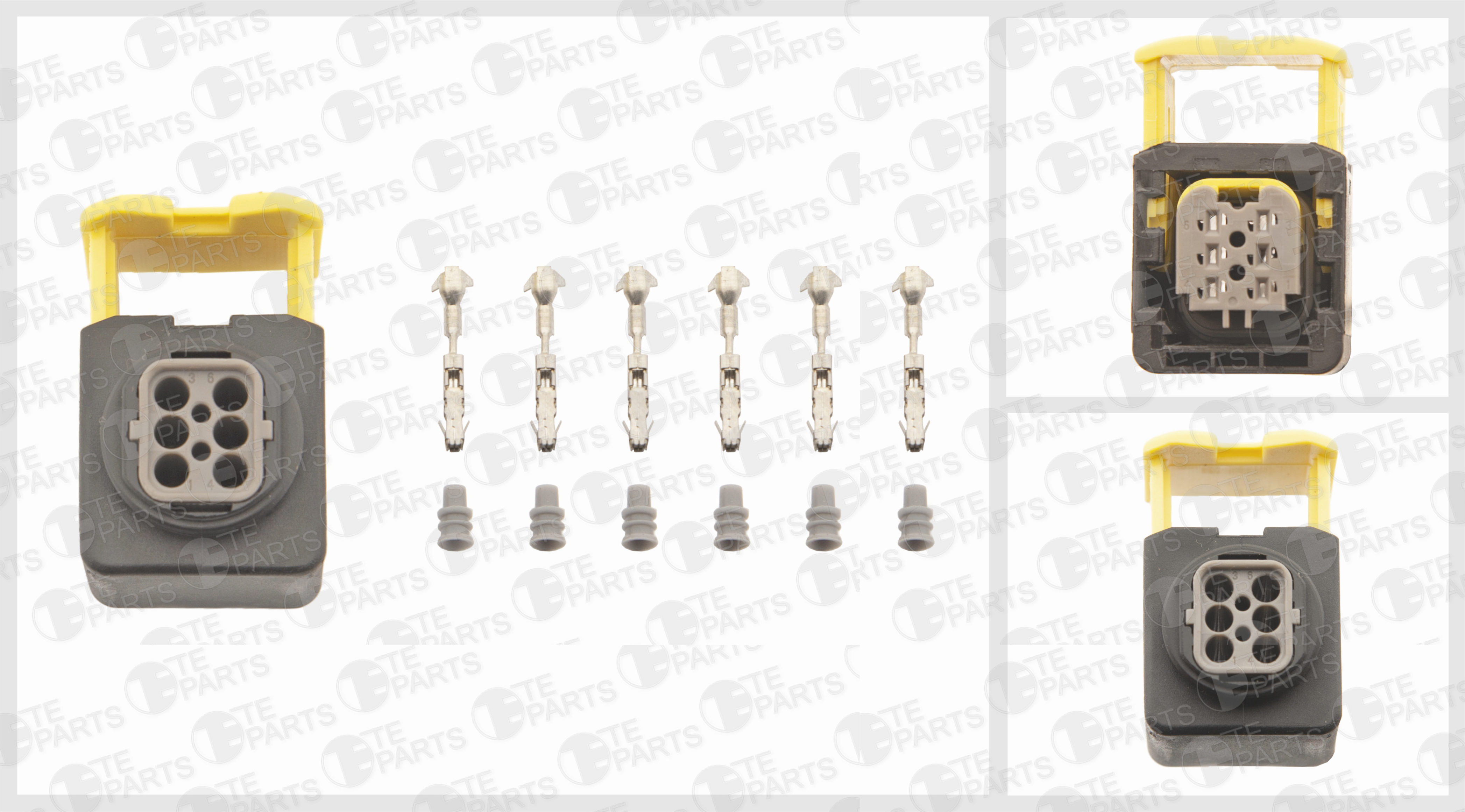 Разъем 6-ти контактный (комплектация: корпус, 6-pin) 7814536