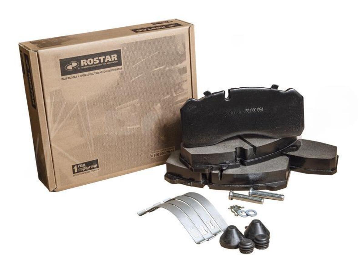 Колодки дискового тормоза с р/к BPW/MAN/SAF 180.000094