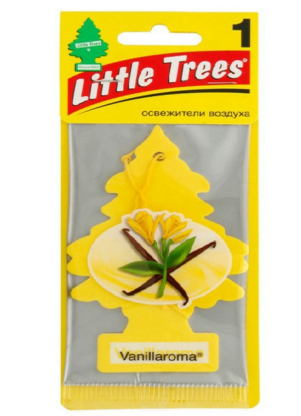 Ароматизатор подвесной "Ель" Ваниль картон U1P-10105-RUSS