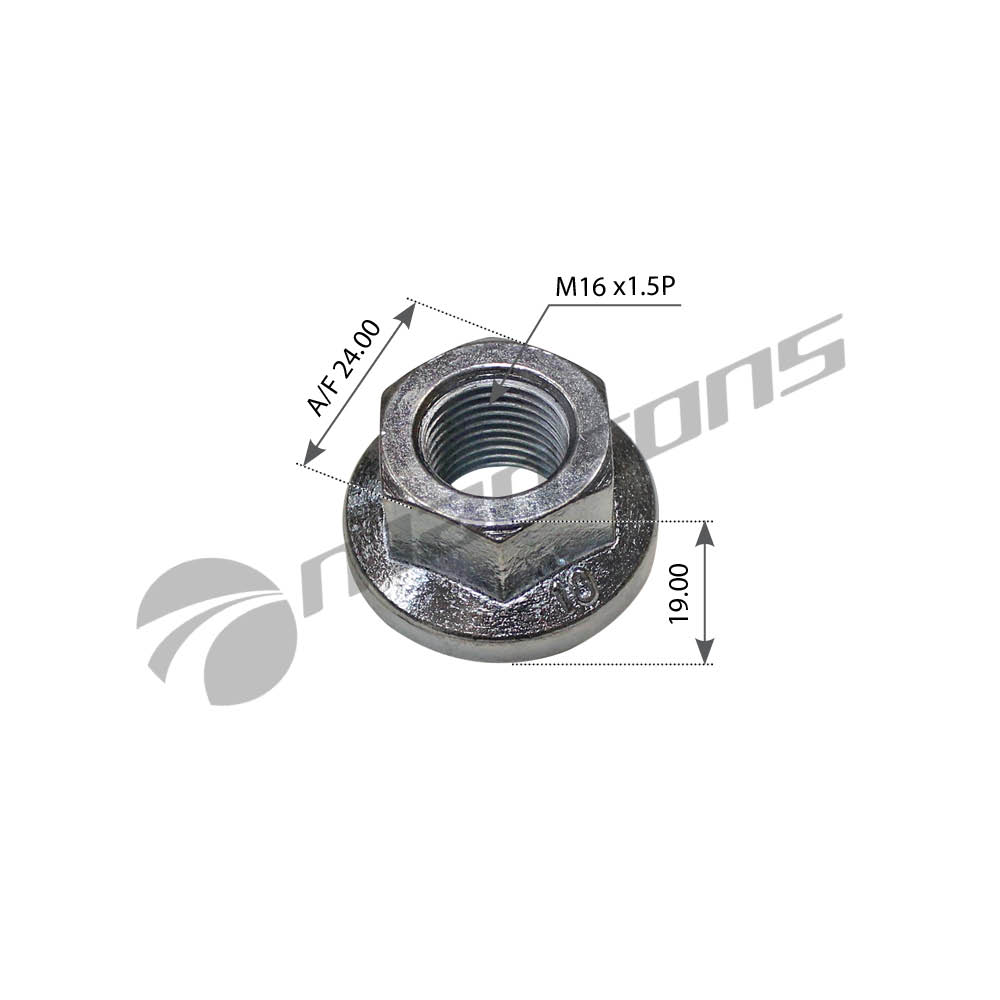 Гайка M16*1.5 болта амортизатора MAN/MB 100.082