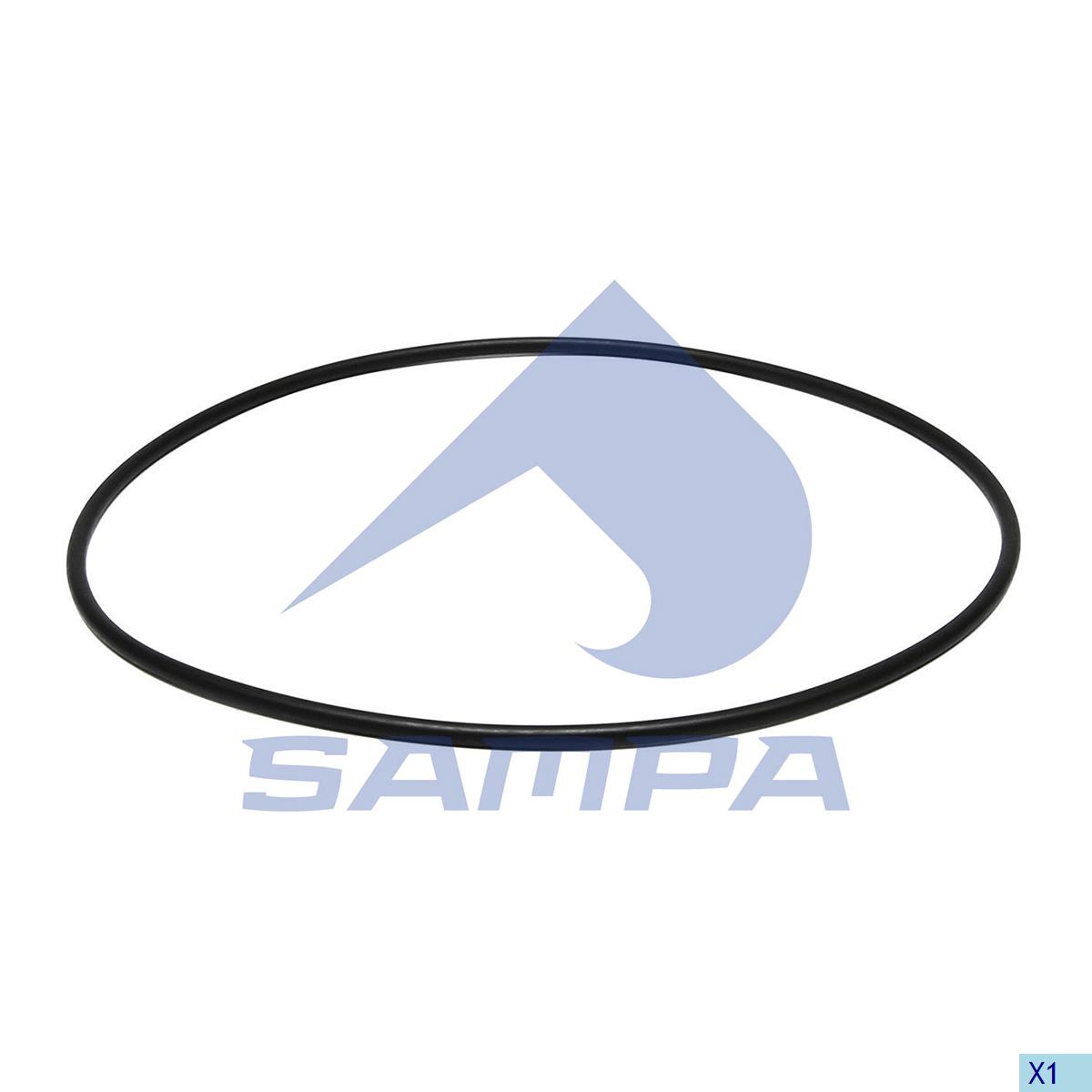 Кольцо уплотнительное ступицы 134,5*3*140,5*2 Scania F/K/N-Serie 2004- 115.987