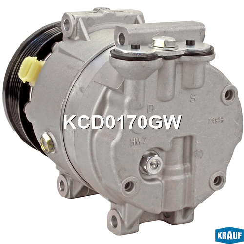 Компрессор кондиционера Chevrolet Aveo 1.2/1.4i 02> KCD0170GW