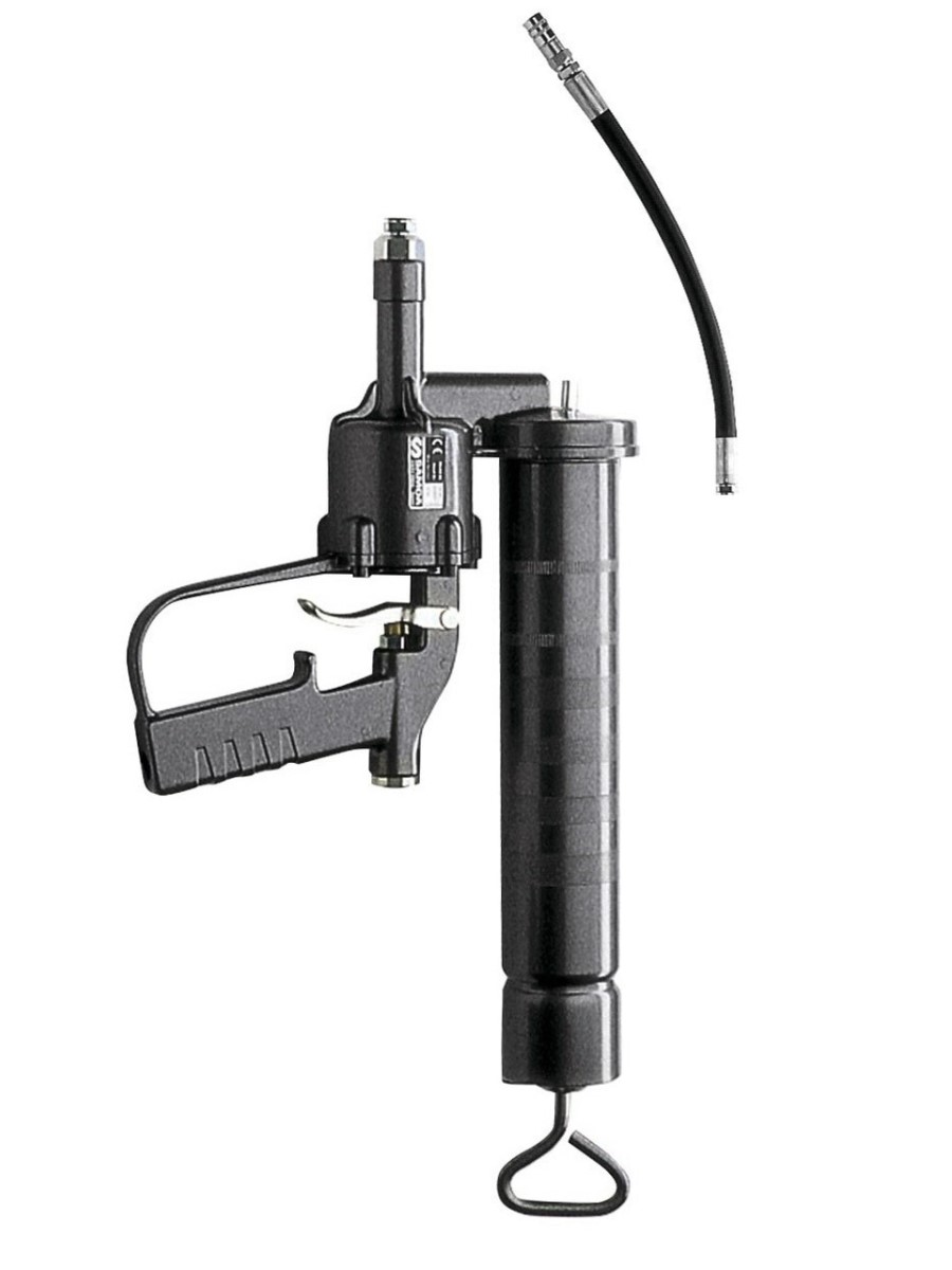 Нагнетатель смазки объемом 500 см3 гибкий носик с 4-х лепестковым соединителем 168600