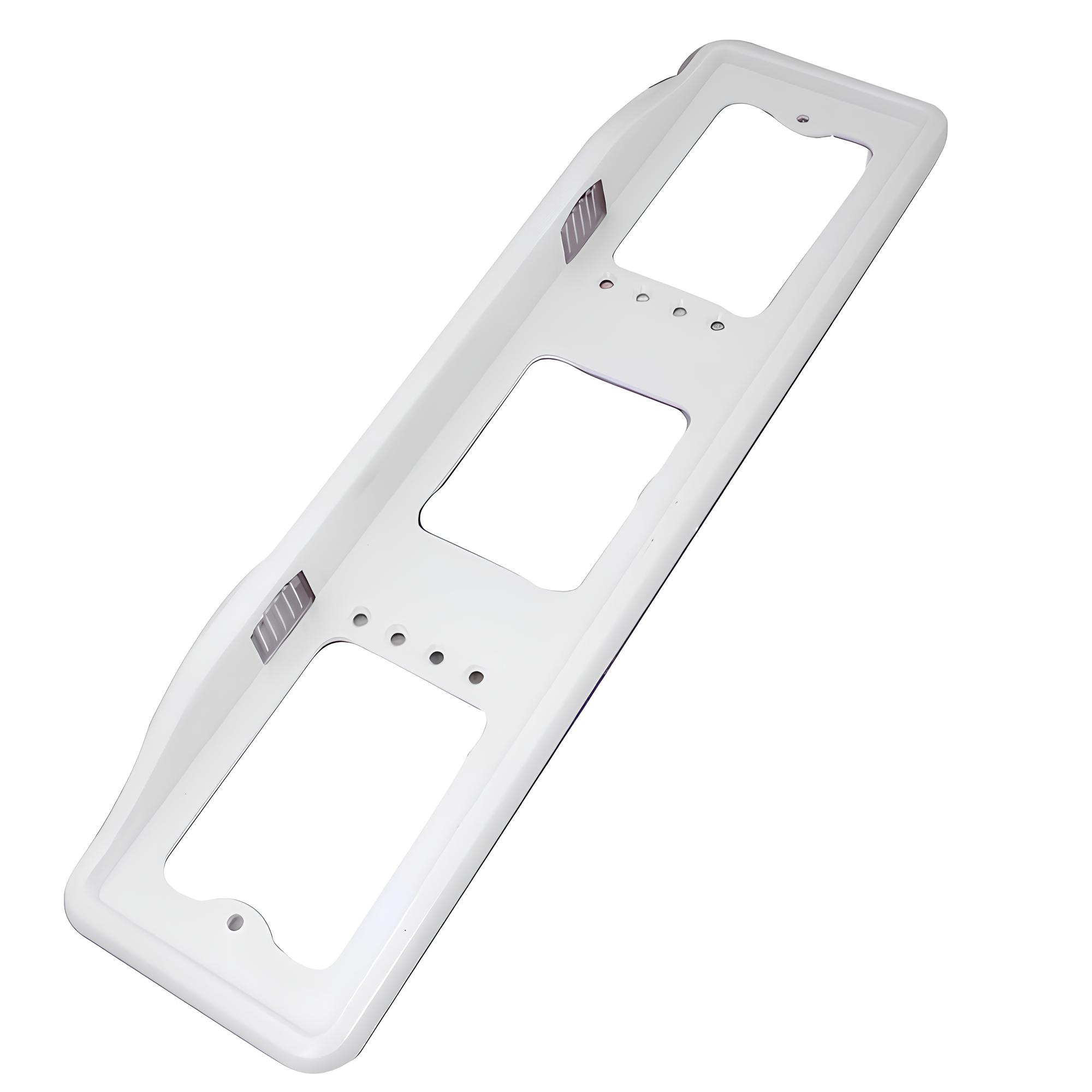 Рамка знака номерного подсветка верхняя белая AB-003W