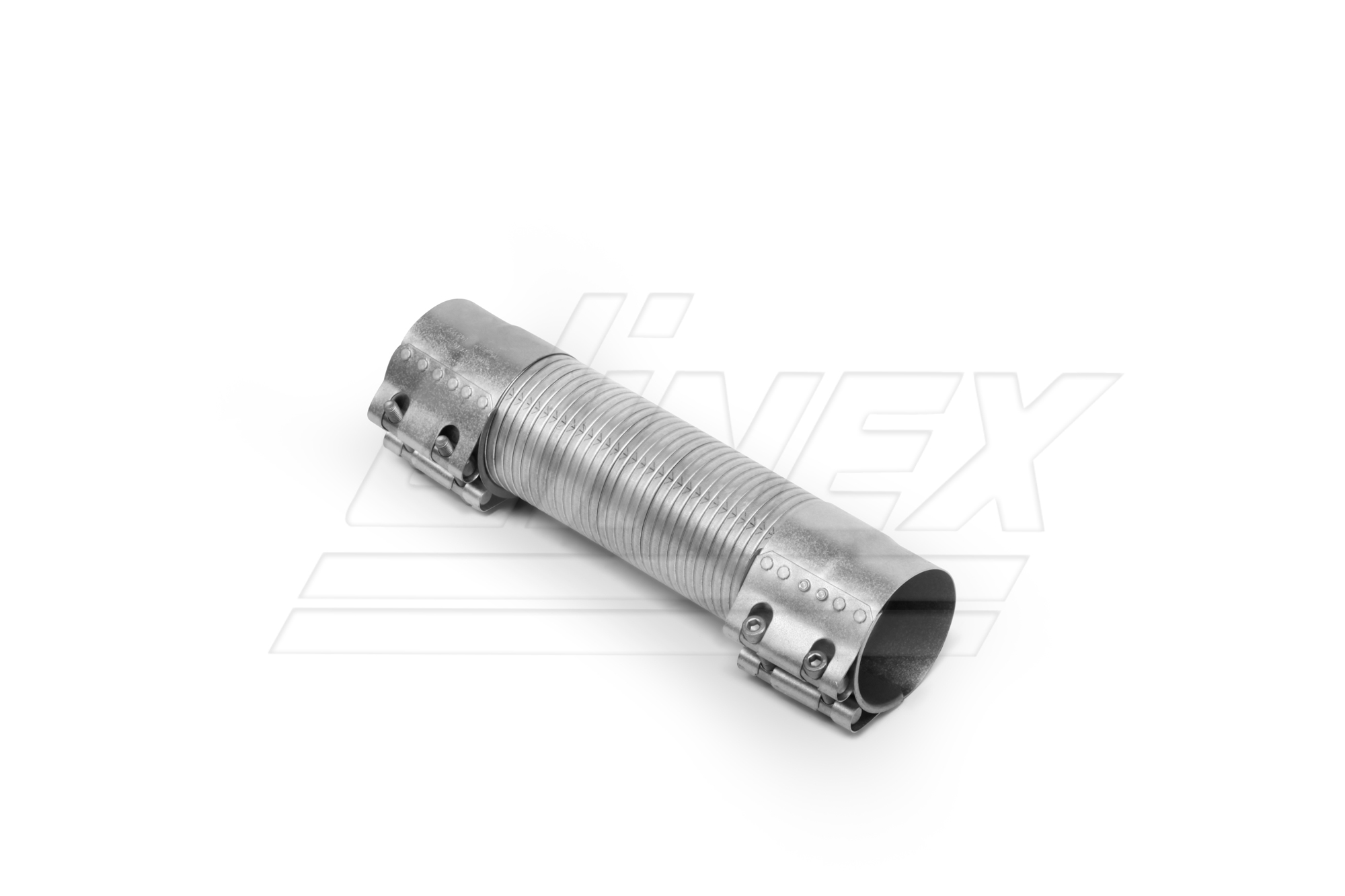 Гофра глушителя D=77,0 L=270 с хомутами цинк MB Atego 54237