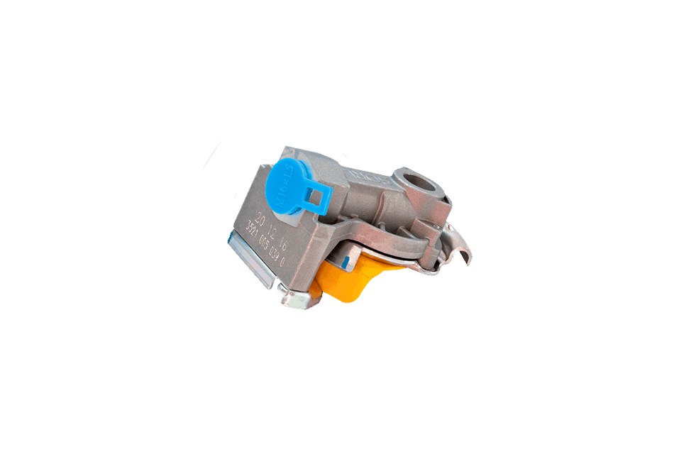 Головка соединительная M16*1.5 без клапана желтая 35210050390