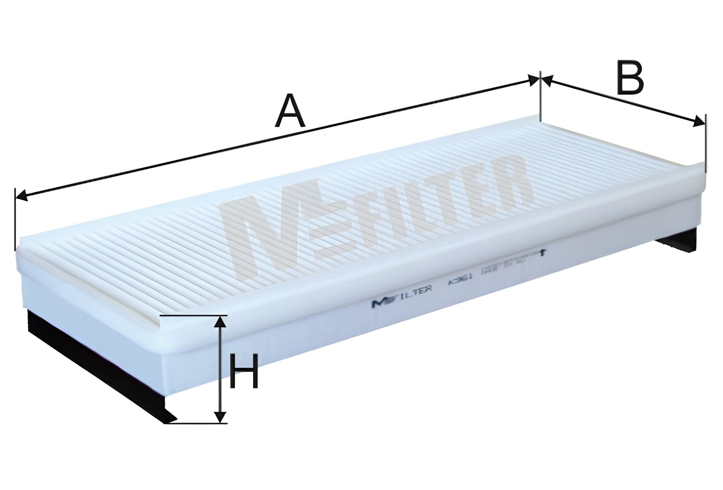 Фильтр салона MAN TGA/TGL K961