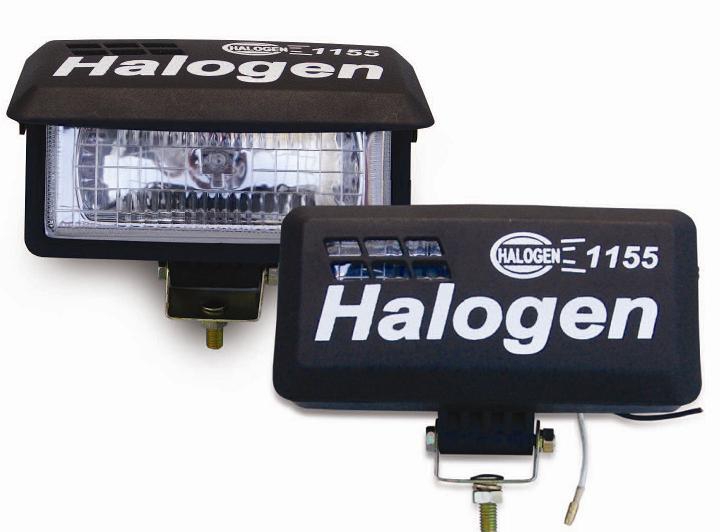 Фары п/т H3 12V 55W PF-1155H 167*80 галогенные с крышкой к-т 2шт. 43175