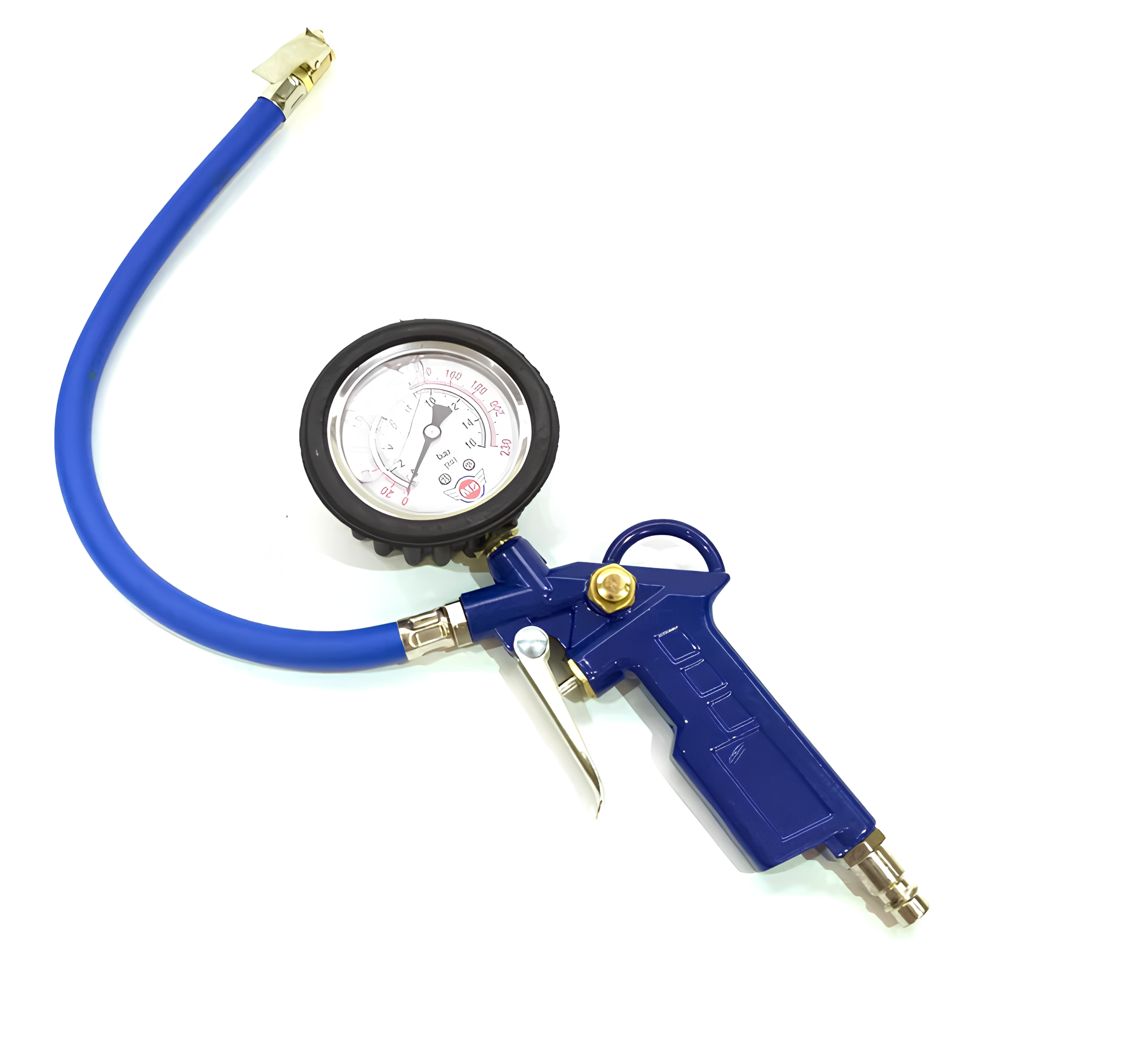 Пистолет для подкачки колес с манометром с жидкостью М5 1/10/50 М0310