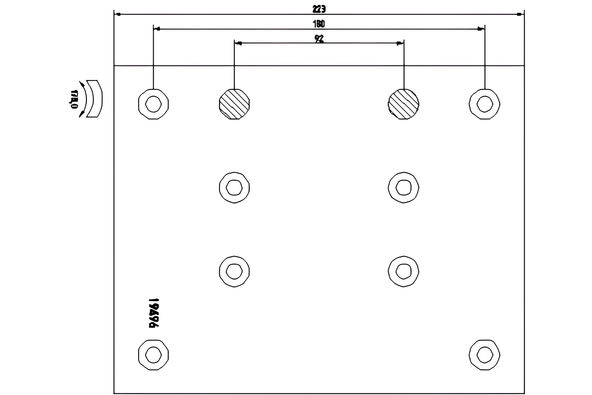 Накладка тормозная 19496 STD 410*223 MAN/MB A319496