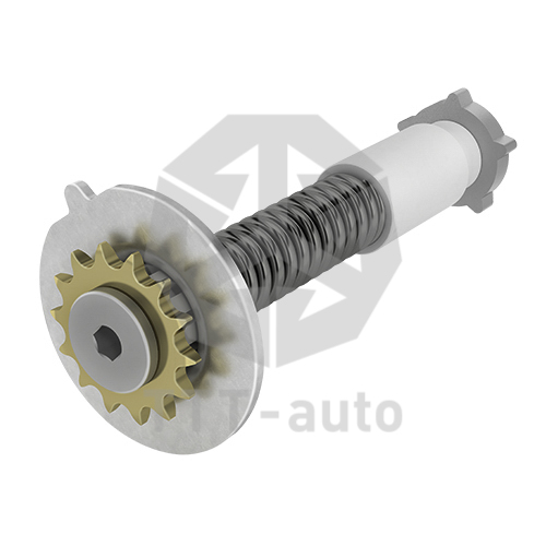 Р/к суппорта вал в сборе механизма выбора зазора BPW/SAF SB/SN6/7 13472