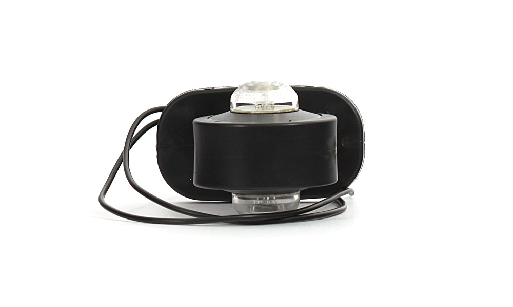 Фонарь габаритный (рожок) красно/белый малый 12V-24V 134PW211